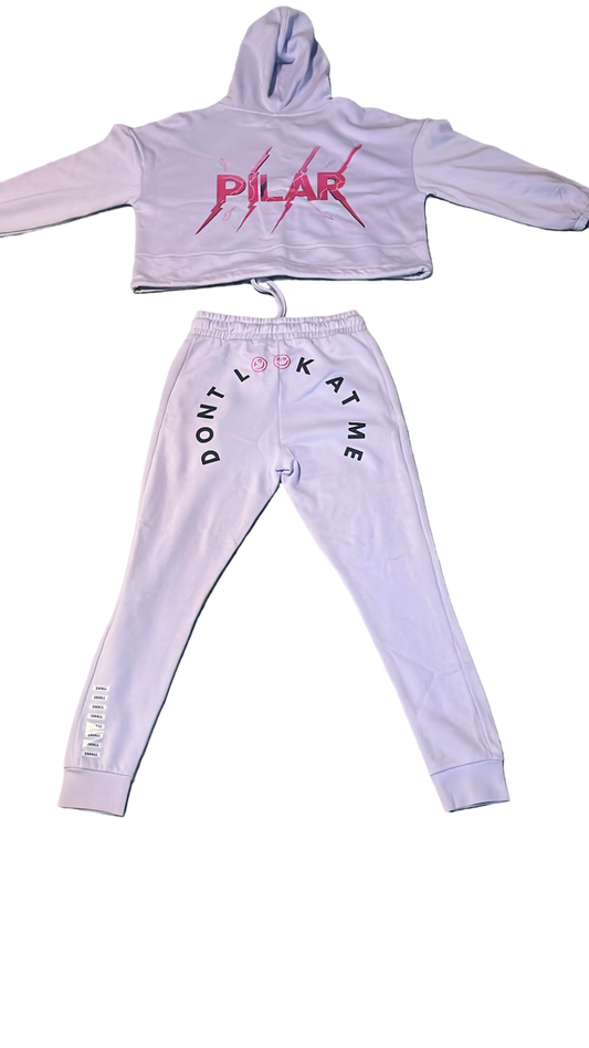 “Don’t look at me” sweatsuit